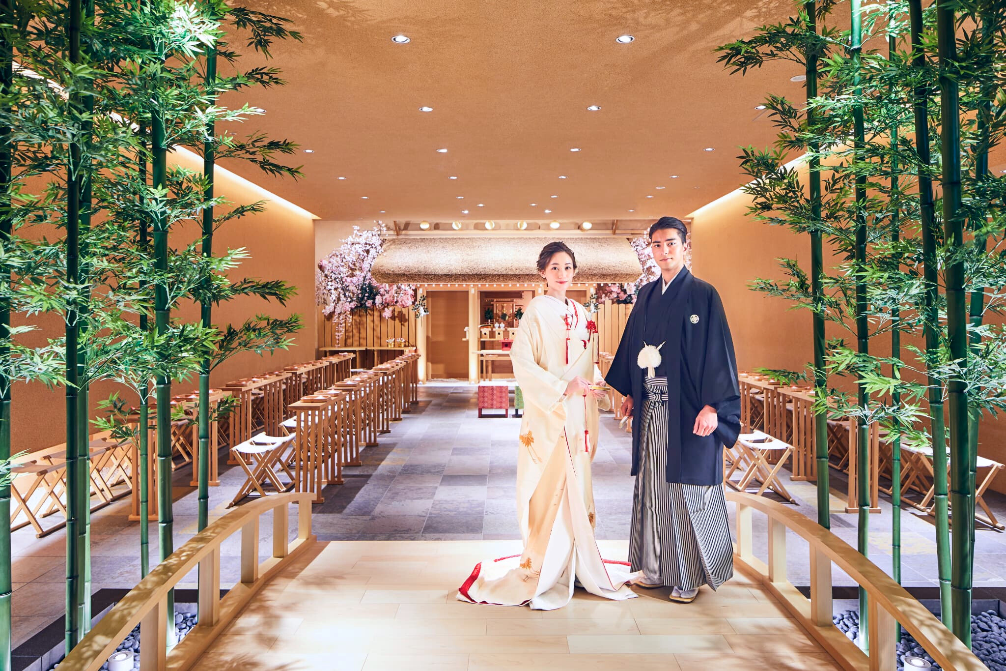 【人気の和婚】熱田神宮の神様を祀る本格神殿見学×Wメイン美味試食